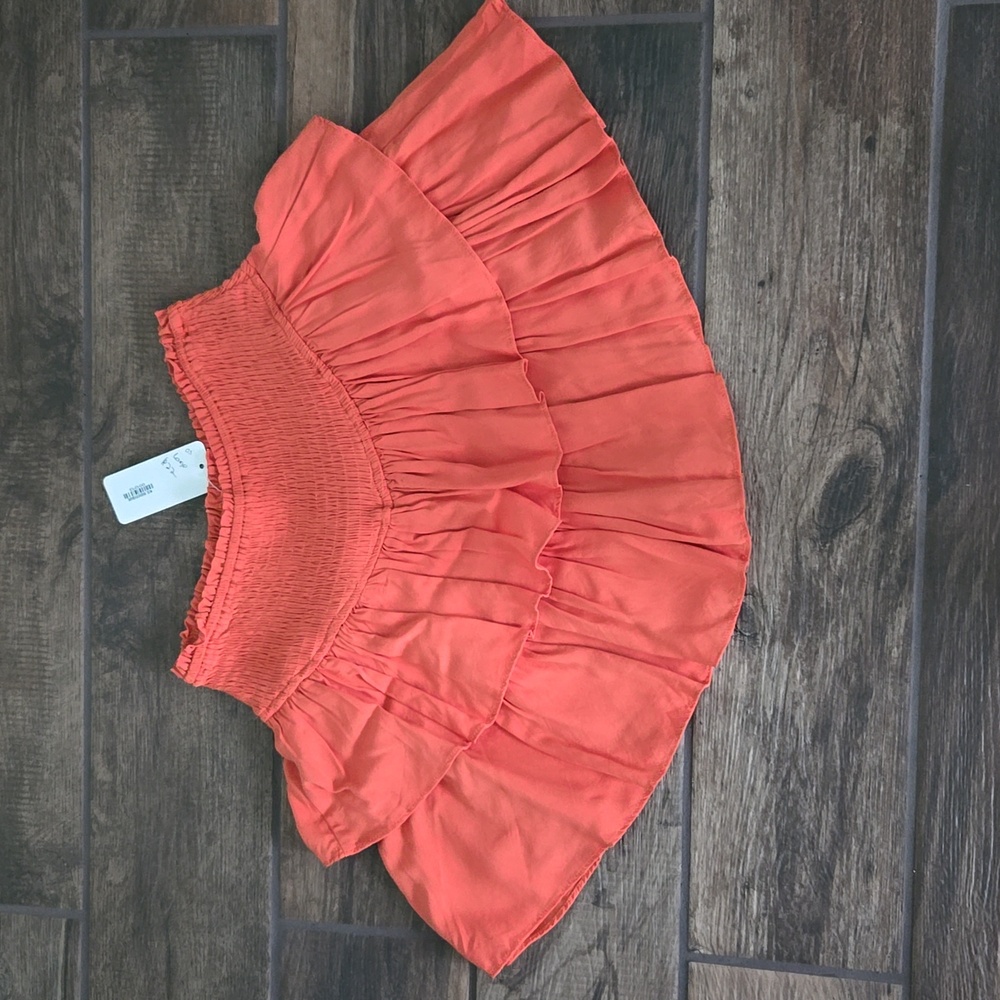 Orange Skort